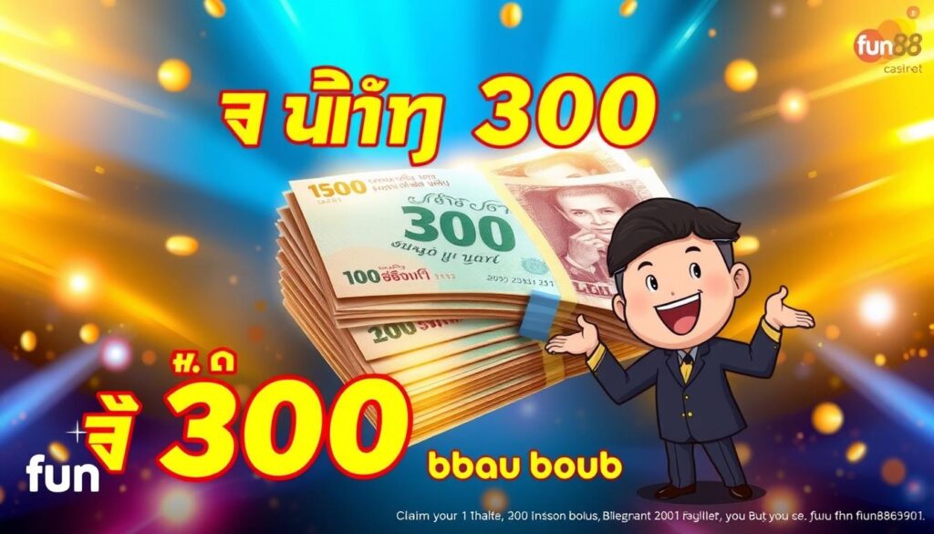 รับโบนัส 300