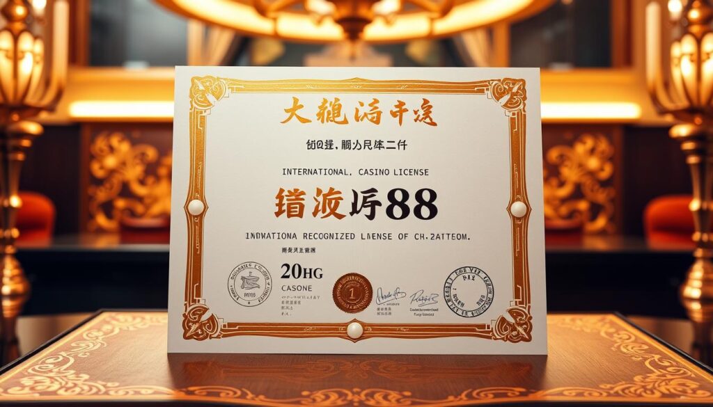 ใบอนุญาตคาสิโนสากล ใบอนุญาตคาสิโนสากล