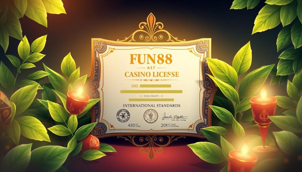 ใบอนุญาตคาสิโนและมาตรฐานสากล FUN88 ใบอนุญาตคาสิโนและมาตรฐานสากล FUN88